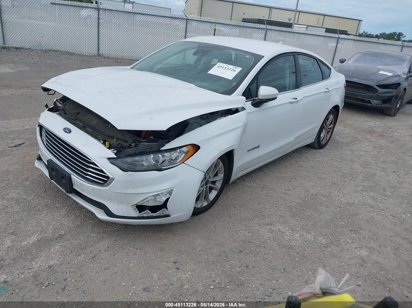 3FA6P0LU3KR120310 2019 FORD FUSION HYBRID SE photo 1