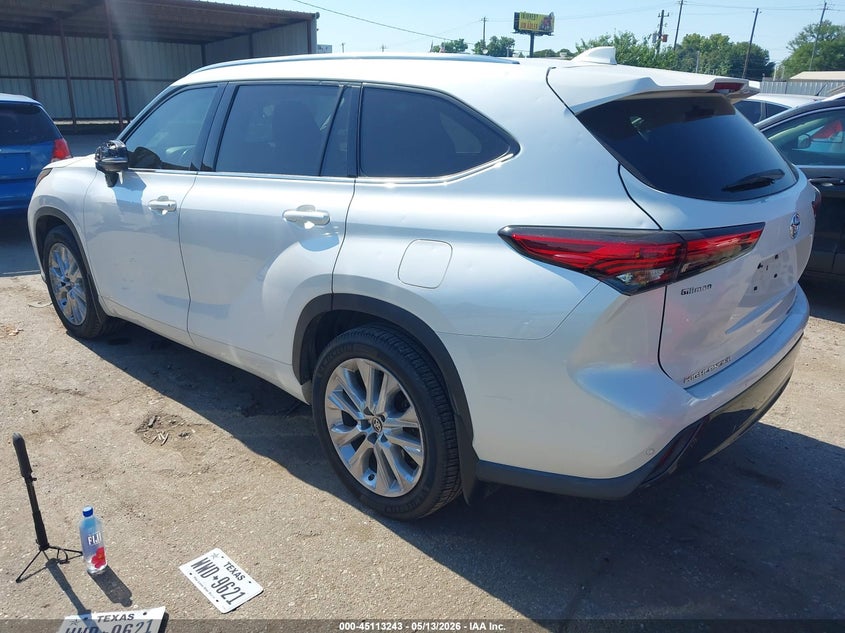2020 TOYOTA HIGHLANDER auction photo 3