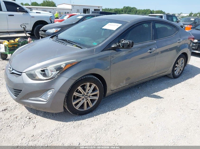 2014 Hyundai Elantra Se 5NPDH4AE8EH504558 photo 1