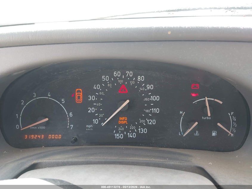 2000 Saab 9-3 VIN: YS3DD55H1Y2018176 Lot: 45113278