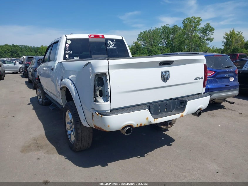 Vin: 1c6rr7ut1hs737127, lot: 45610872, ram 1500 sport 20173