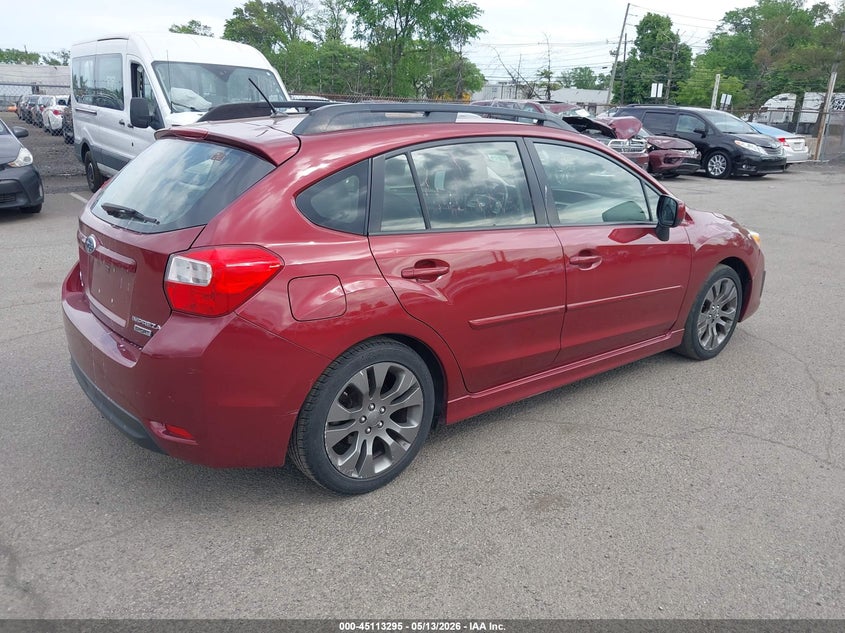 Vin: jf1gpas62e8336894, lot: 45610879, subaru impreza 2.0i sport limited 20144