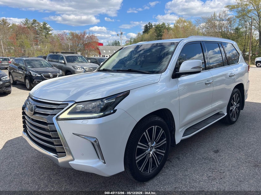 Vin: jtjhy7ax3k4284913, lot: 45610880, lexus lx 570 three-row 20192