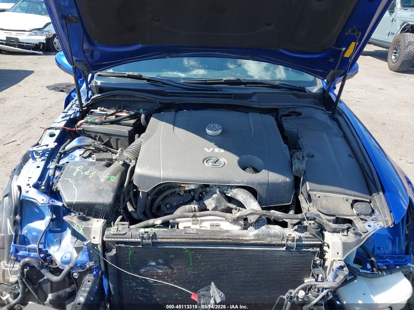 2012 Lexus Is 2.5 Is 250 Blue Lot 111045113319 Vin JTHBF5C28C5177581