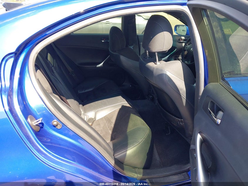 2012 Lexus Is 2.5 Is 250 Blue Lot 111045113319 Vin JTHBF5C28C5177581