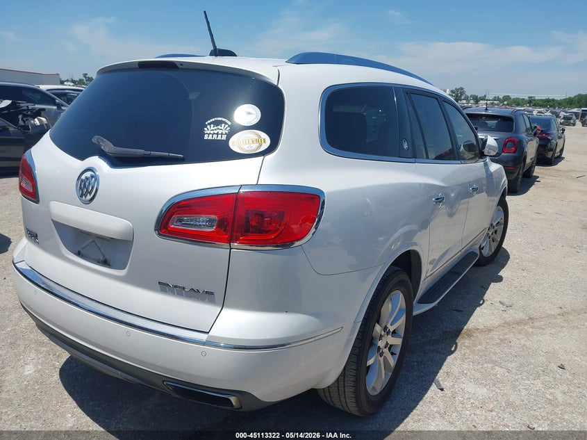 Vin: 5gakrckd9gj137640, lot: 45610906, buick enclave premium 20164