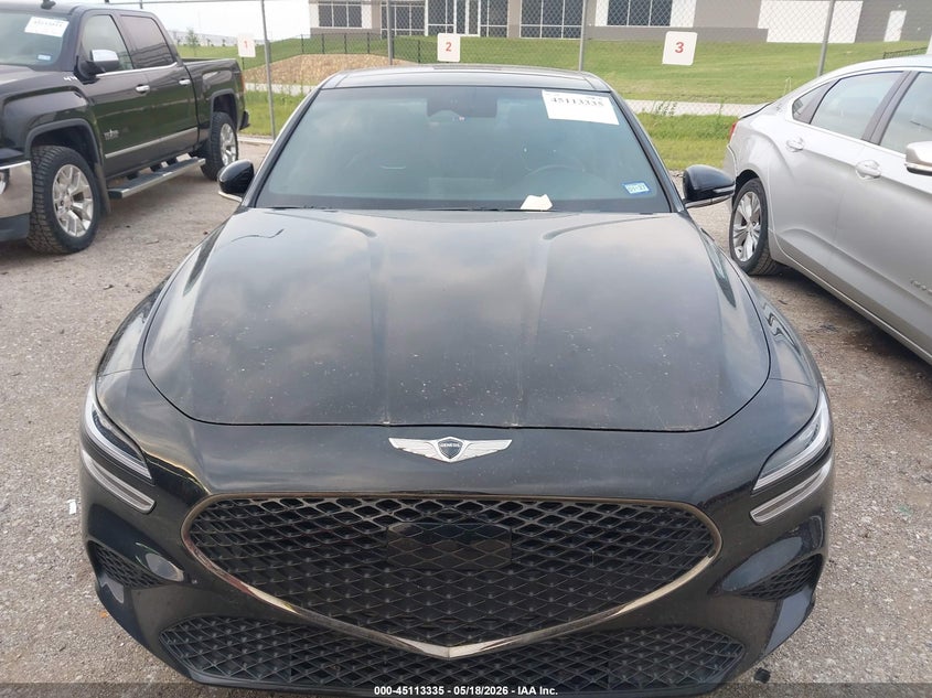 2022 Genesis G70 3.3T Rwd VIN: KMTG54TE6NU091811 Lot: 45113335