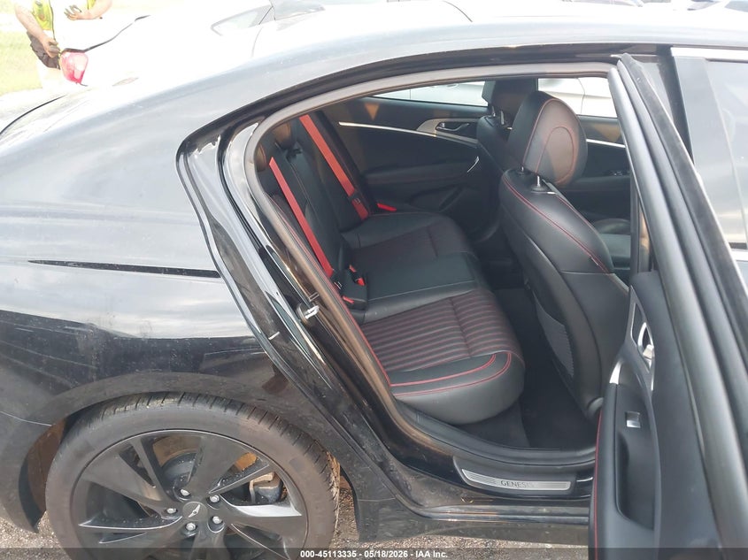 2022 Genesis G70 3.3T Rwd VIN: KMTG54TE6NU091811 Lot: 45113335