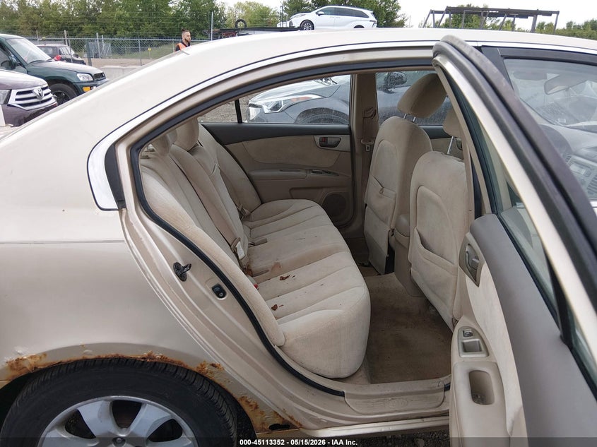 2006 Kia Optima Ex V6 (New)/Lx V6 (New) VIN: KNAGE124965030158 Lot: 45113352