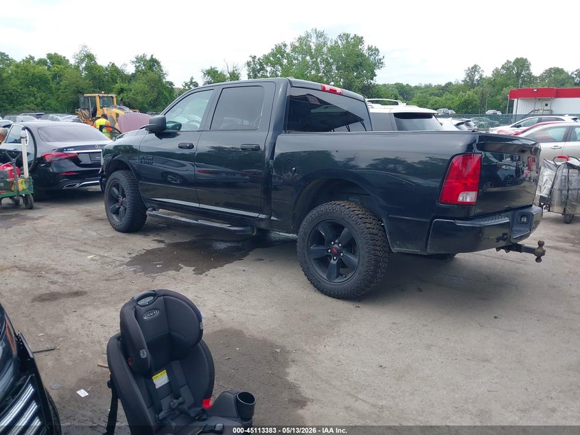 Vin: 1c6rr7kg5hs666276, lot: 45610967, ram 1500 express  4x4 5'7 box 20173
