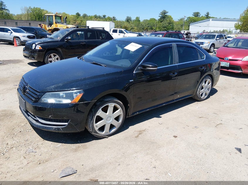2014 VOLKSWAGEN PASSAT SEDAN 1.8L I-4 DI, DOHC, VVT, TURBO, 170HP