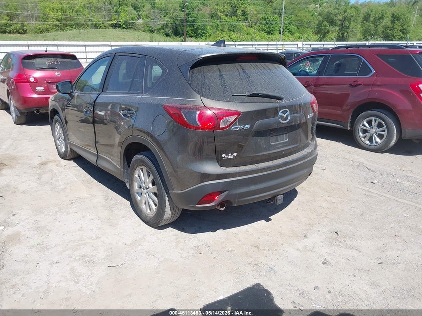 Vin: jm3ke2cy5g0770266, lot: 45611068, mazda cx-5 touring 20163