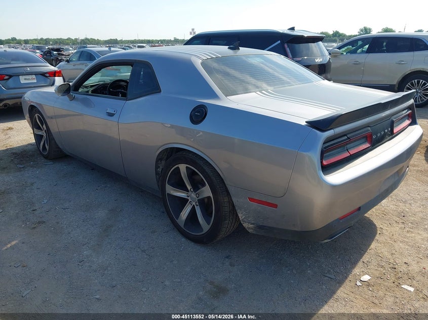 Vin: 2c3cdzbt5fh782866, lot: 45611137, dodge challenger r/t plus shaker 20153