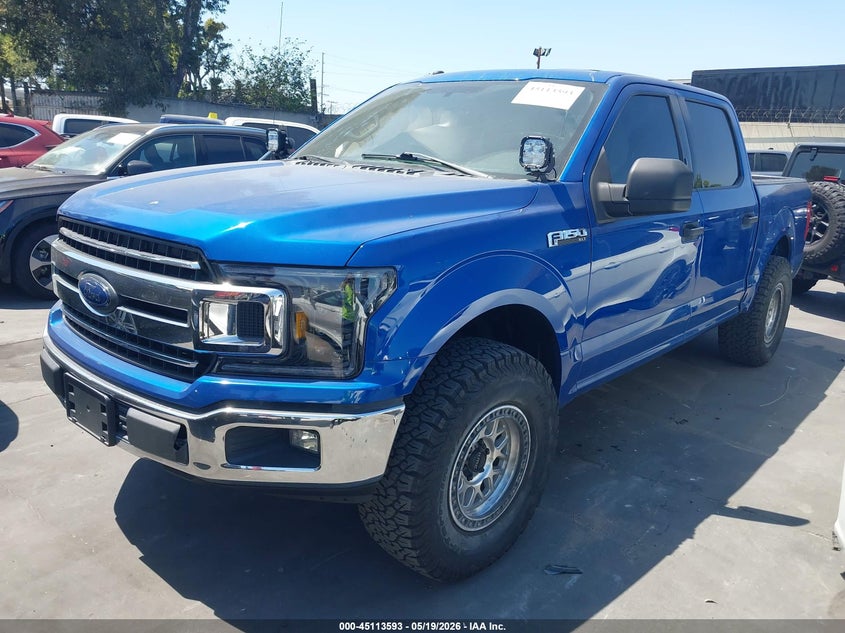 Vin: 1ftew1c58jkd83645, lot: 45611177, ford f-150 xlt 20182