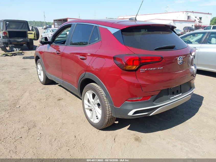 Vin: kl4mmcsl5nb127718, lot: 45611184, buick encore gx awd preferred 20223