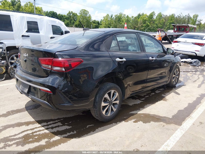 2023 KIA RIO auction photo 4