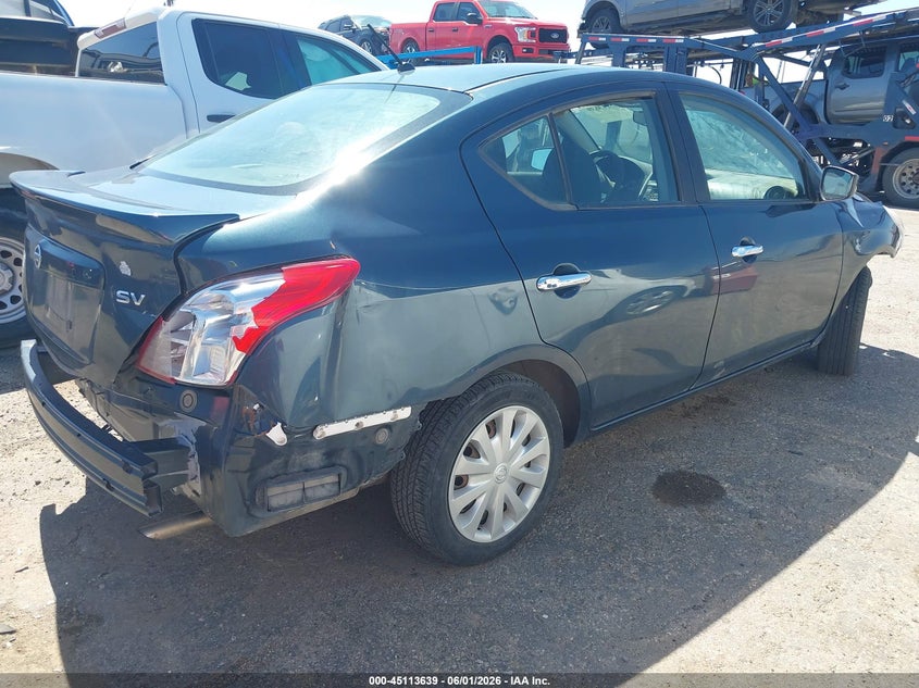 Vin: 3n1cn7ap9hl804057, lot: 45611223, nissan versa 1.6 sv 20174