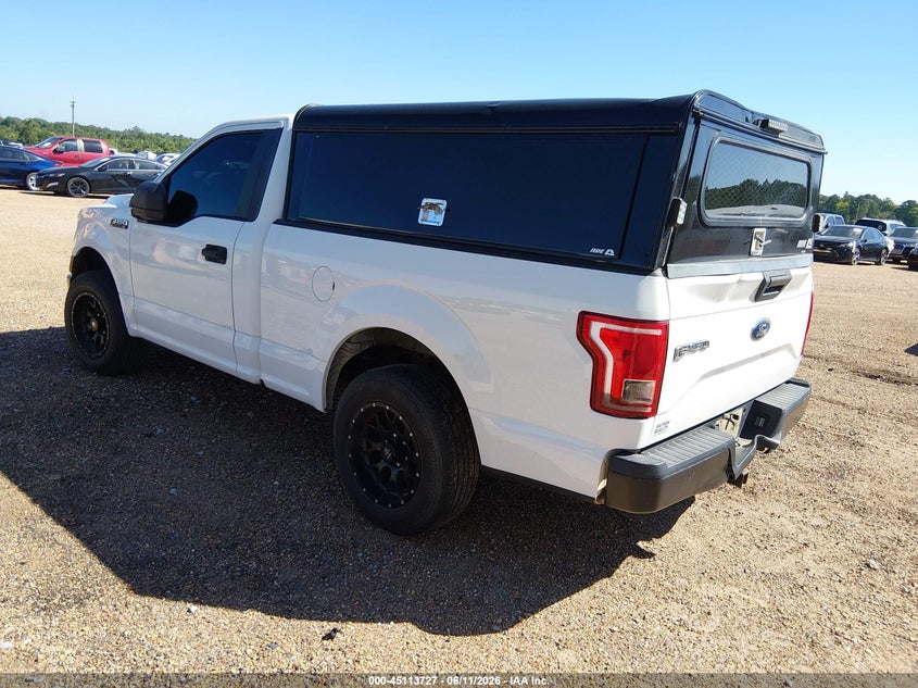 Vin: 1ftmf1cp3hfb48960, lot: 45611311, ford f-150 xl 20173