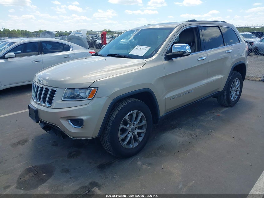 2014 JEEP GRAND CHEROKEE auction photo 2