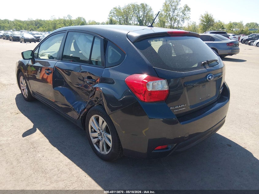 Vin: jf1gpac62f8202418, lot: 45611455, subaru impreza 2.0i premium 20153