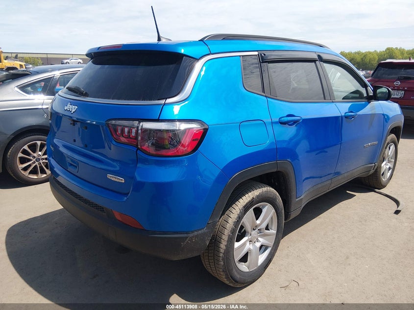 Vin: 3c4njdbb4nt216663, lot: 45611492, jeep compass latitude 4x4 20224