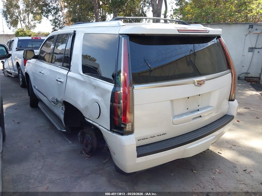 Vin: 1gys4akj3jr123226, lot: 45611497, cadillac escalade standard 20183
