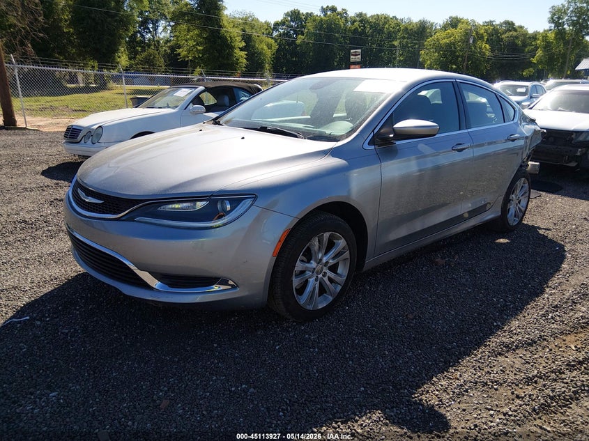 Vin: 1c3cccab7gn172825, lot: 45611511, chrysler 200 limited 20162
