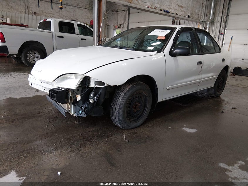 CHEVROLET CAVALIER 2002 VIN 1G1JC524727373161