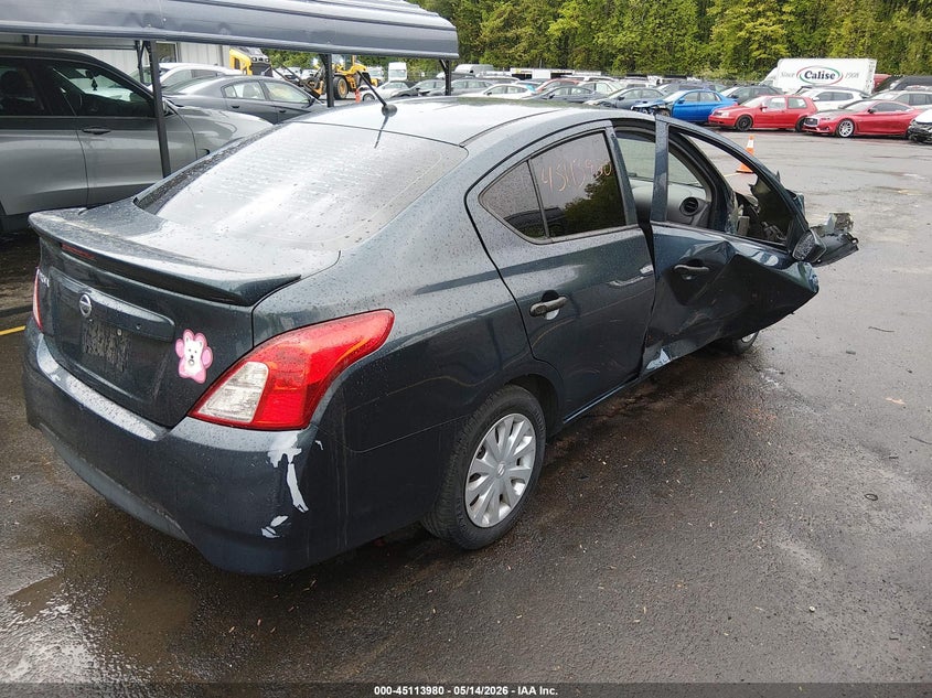 Vin: 3n1cn7ap6gl909282, lot: 45611564, nissan versa 1.6 s+ 20164