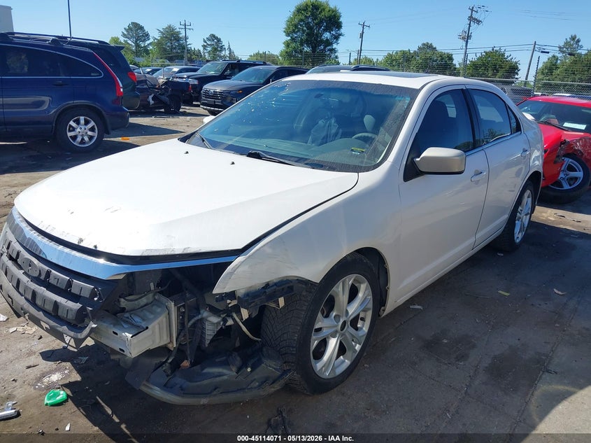 Vin: 3fahp0ha8cr427724, lot: 45611655, ford fusion se 20122