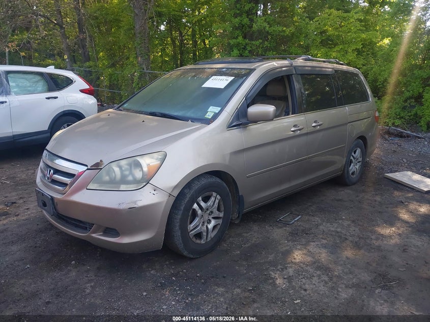 2007 Honda Odyssey Ex-L 5FNRL38727B136448 photo 1