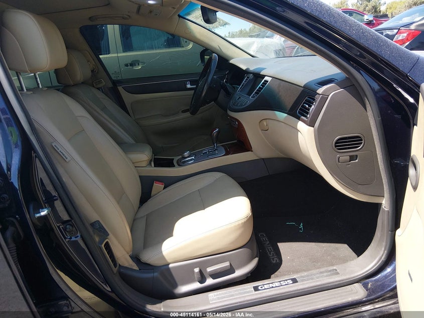 2012 Hyundai Genesis 4.6 blue Lot 111045114161 Vin KMHGC4DF2CU165102