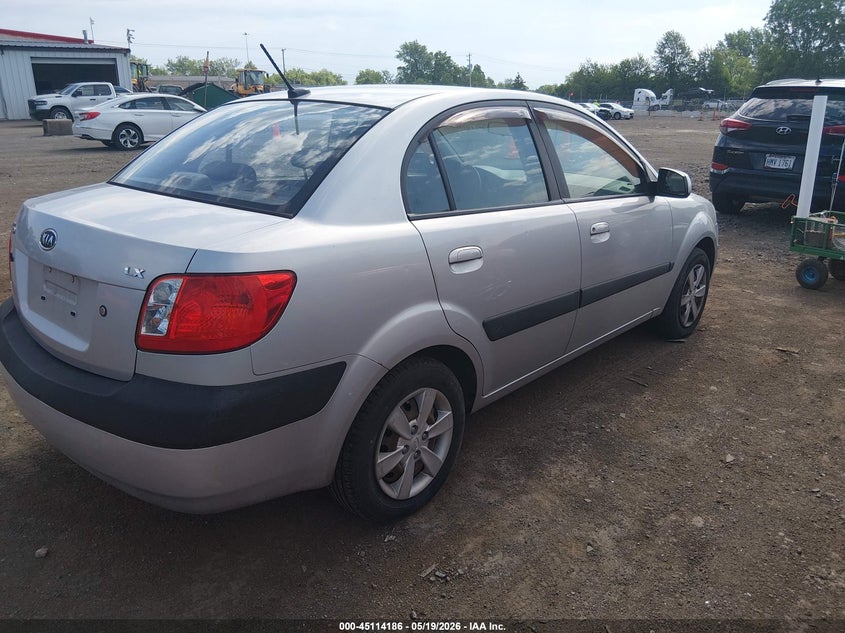 2009 Kia Rio 1.6 Lx grey Lot 111045114186 Vin KNADE223096569623