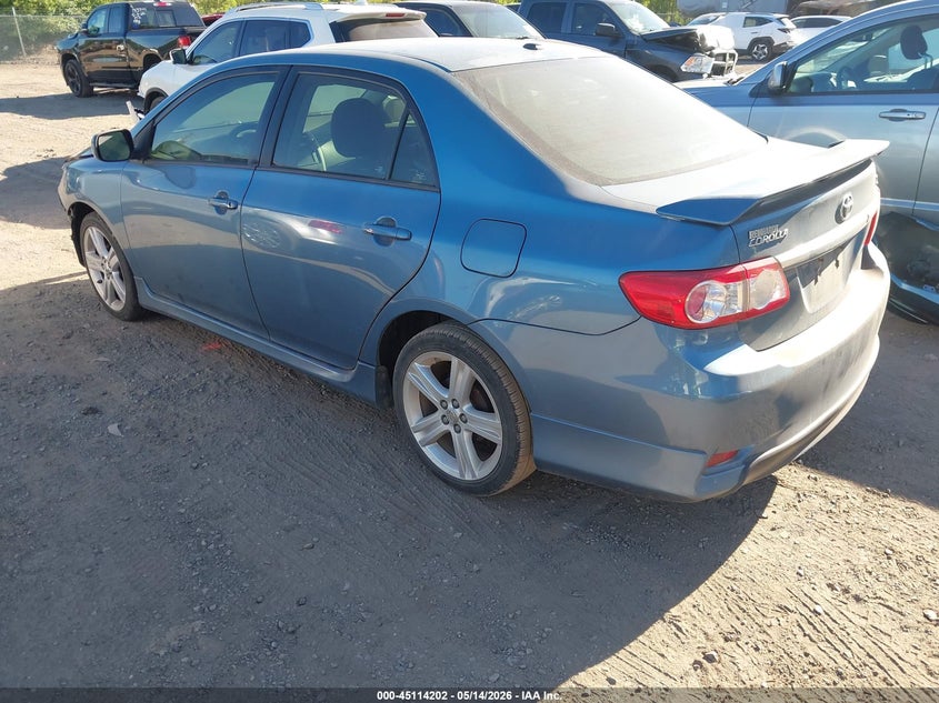 2013 TOYOTA COROLLA SEDAN 1.8L I-4 DOHC, VVT, 132HP