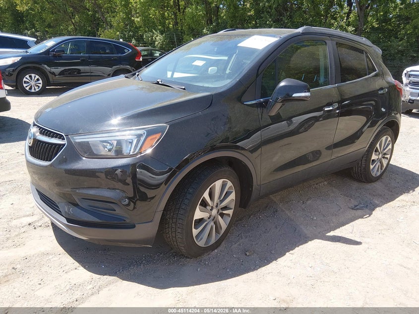Vin: kl4cjasb8jb719253, lot: 45611788, buick encore preferred 20182