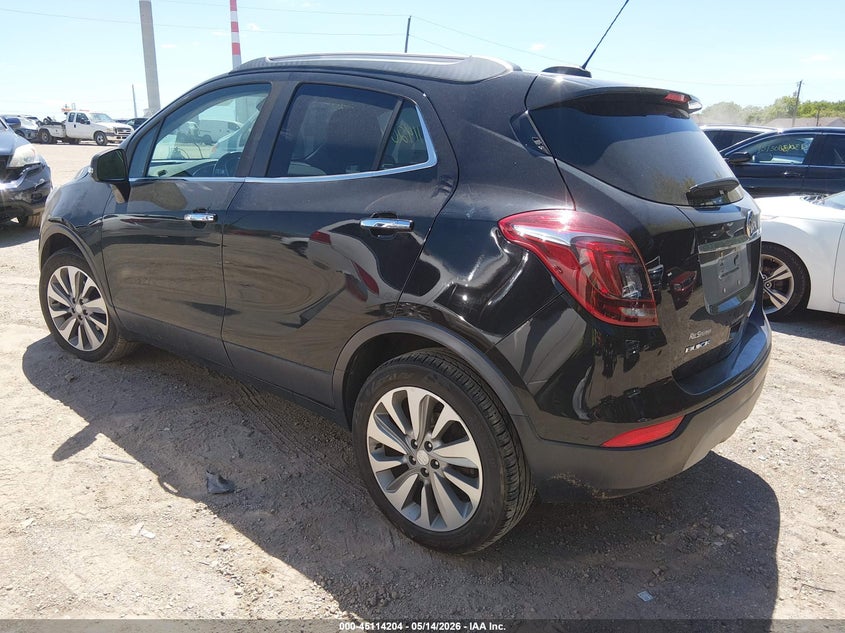 Vin: kl4cjasb8jb719253, lot: 45611788, buick encore preferred 20183