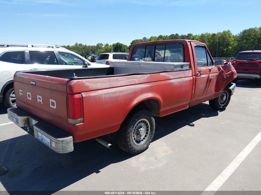 1987 FORD F150 auction photo 4