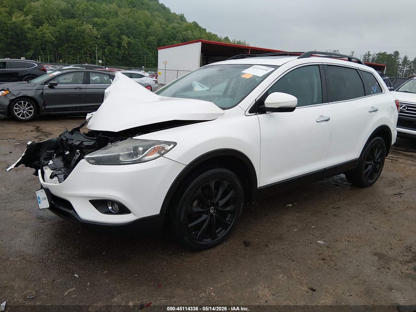 Vin: jm3tb3da2f0467304, lot: 45611920, mazda cx-9 grand touring 20152