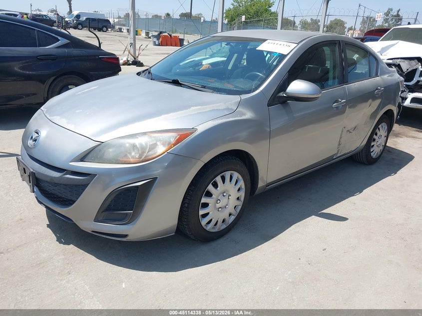 Vin: jm1bl1sg8a1247696, lot: 45611922, mazda mazda3 i sport 20102