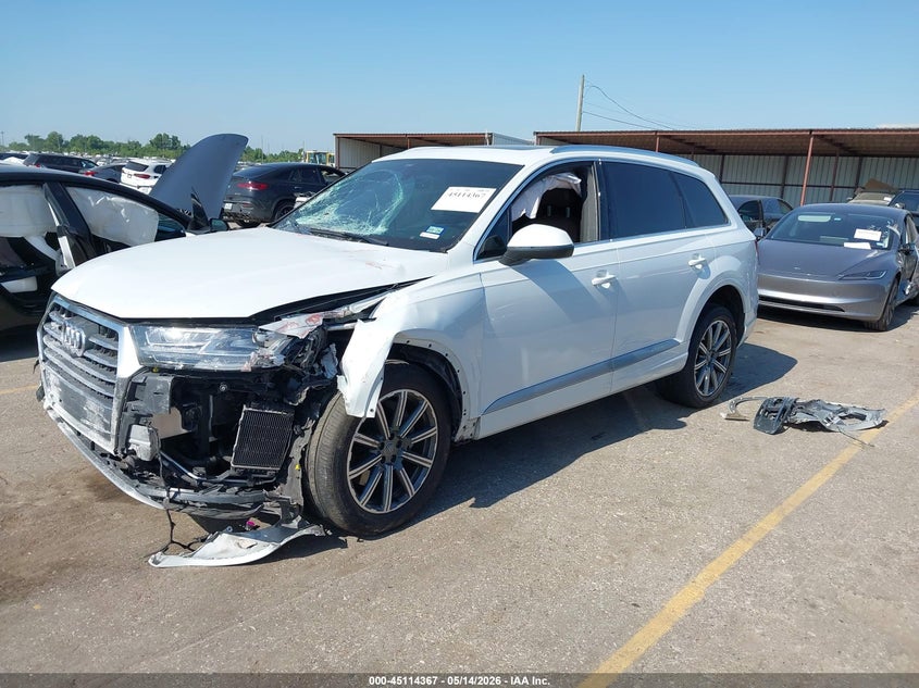 Vin: wa1laaf71jd024896, lot: 45611952, audi q7 3.0t premium 20182