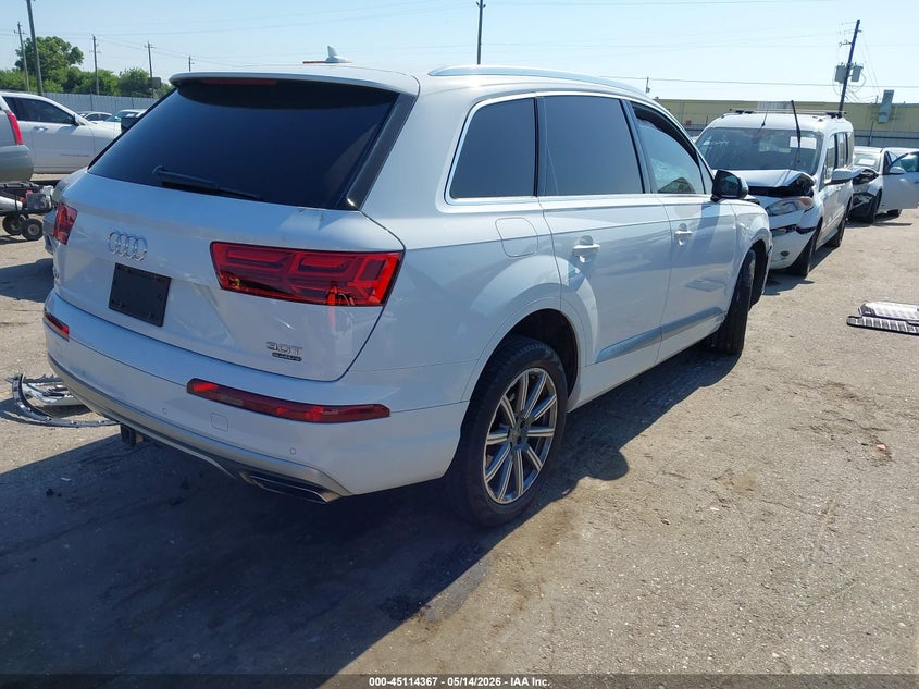 Vin: wa1laaf71jd024896, lot: 45611952, audi q7 3.0t premium 20184
