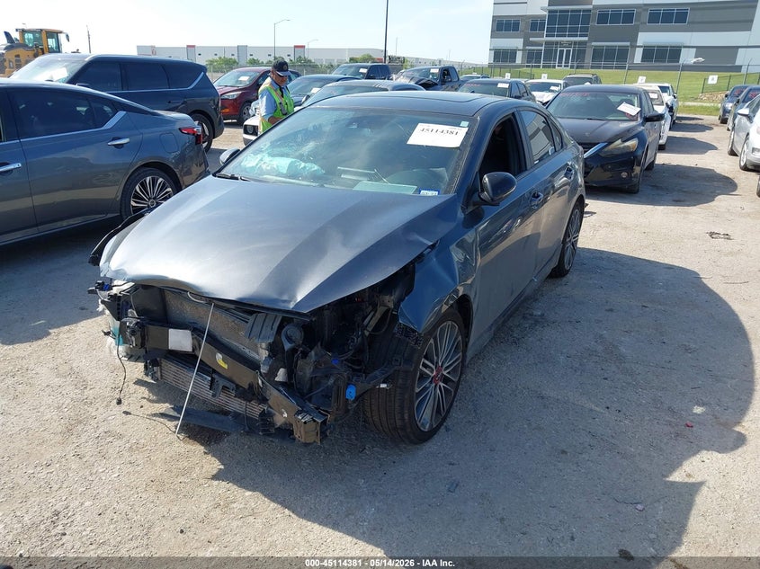 2022 Kia Forte Gt 3KPF44AC3NE434183 photo 1