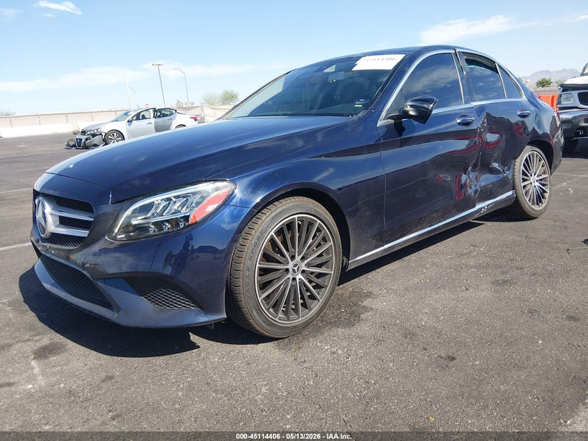 2019 Mercedes-Benz C 300 55SWF8DB7KU306344 photo 1