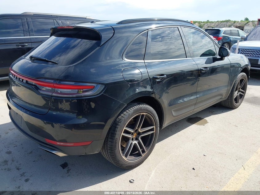 Vin: wp1aa2a5xmlb07261, lot: 45611993, porsche macan 20214