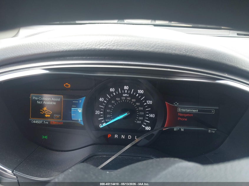 2020 FORD FUSION auction photo 7