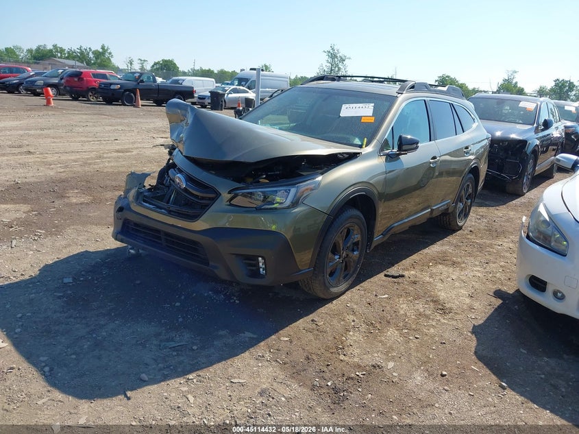 Vin: 4s4btgld5m3194306, lot: 45612016, subaru outback onyx edition xt 20212