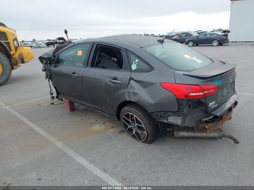 Vin: 1fadp3f29gl212532, lot: 45612024, ford focus se 20163