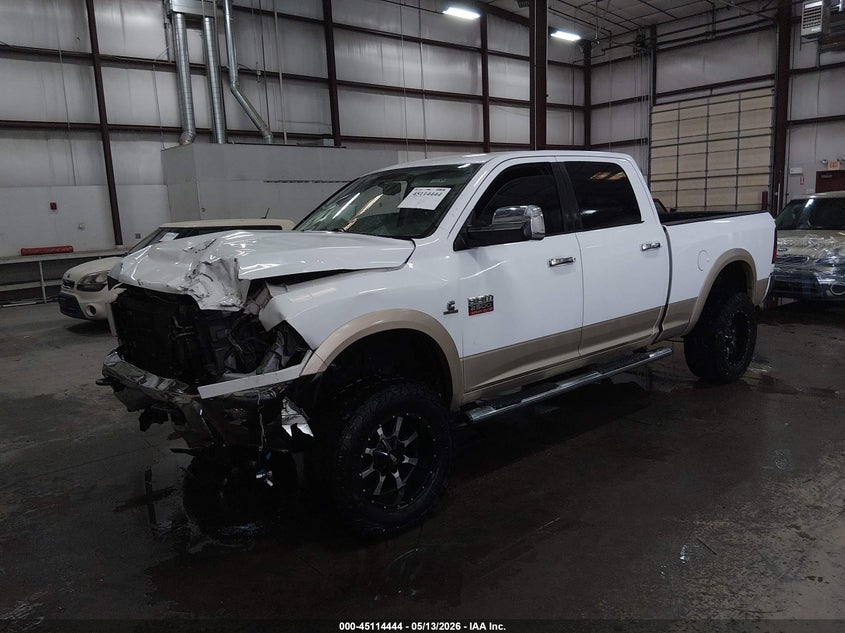 Vin: 3d7ut2cl3bg525536, lot: 45612028, ram ram 2500 laramie 20112