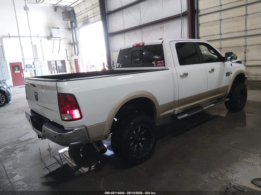 Vin: 3d7ut2cl3bg525536, lot: 45612028, ram ram 2500 laramie 20114