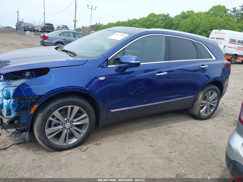 Vin: 1gykndr47sz158545, lot: 45612092, cadillac xt5 awd premium luxury 20252